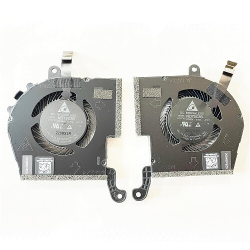 Gaothrán Fuaraithe LAP+GPU Athsholáthair le haghaidh Dell Alienware Sraith X14 atá comhoiriúnach le