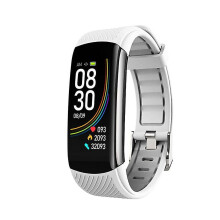 Inteligentný náramok C6T s monitorom telesnej teploty a srdcovej frekvencie, fitness trackerom