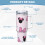 Εξατομικευμένο ποτήρι Mickey Mouse 40oz με λαβή και καλαμάκι - Κούπα καφέ από ανοξείδωτο 6