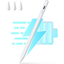 Lápiz óptico para iPad de 9.ª y 10.ª generación, carga rápida de 10 minutos, compatible con iPad 6-10, Air 3-5, Mini