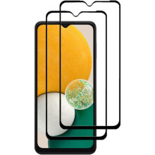 [2er-Pack] Kompatibel mit Samsung A14 5G Vollflächiger Displayschutz aus gehärtetem Glas