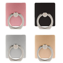 Smartphone Finger Holder - Square Silver