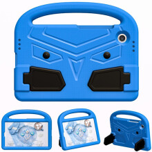 SKALO Kinderhülle mit Griff und Ständer, kompatibel mit Samsung Tab A9 – Blau