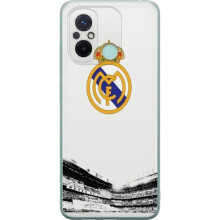 Compatibel met Xiaomi Redmi 12C transparante hoes Real Madrid