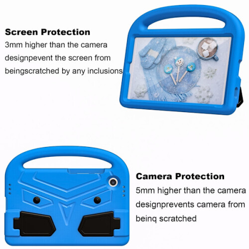 SKALO συμβατή με το Samsung Tab A9 Kids Case με λαβή και βάση - Μπλε Μπλε 1