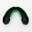 Paradenti elastici Cooll resistenti con custodia, colore nero e bianco 7