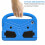 SKALO συμβατή με το Samsung Tab A9 Kids Case με λαβή και βάση - Μπλε Μπλε 7