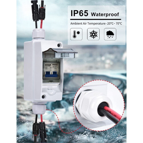 PV-afbryder DC/AC30A IP65 Afbryder til solpaneler 2