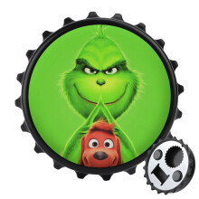 Der Grinch-Flaschenöffner mit Magneten und Kühlschrankmagneten – eine einzigartige Geschenkidee für Campingfans und alle, die gerne draußen