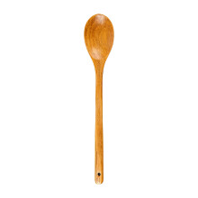 Cuillère géante en bois de 42 cm (16,5 pouces) avec long manche, idéale pour cuisiner et remuer. Ustensile de cuisine. Ensemble de vaisselle.