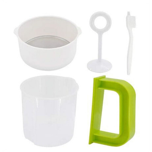 1 set matfilter, yoghurtfilter, sojamjölksfilter, juicefilter, tefilter