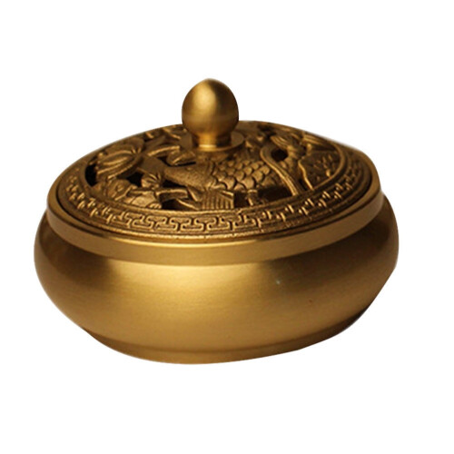 Brûleur d'encens d'intérieur en laiton (1 pièce)