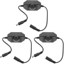 Lot de 3 variateurs rotatifs simples, variateur unipolaire rotatif