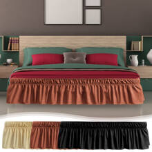 Jupes de lit d'automne Jacenvly pour la décoration intérieure, compatibles avec [Marque], esthétiques et confortables, décoration de bureau,
