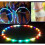Topwoner Ενήλικες Παιδιά Λάμψη LED Αθλητικό Στεφάνι Πολύχρωμο Στεφάνι Χαλαρά Βάρη 2