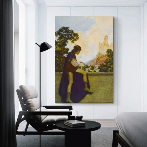 Εκτυπώσεις Maxfield Parrish Πίνακας (8) Έργα Τέχνης Εικόνα Εκτύπωση Αφίσα Τέχνη Τοίχου 2