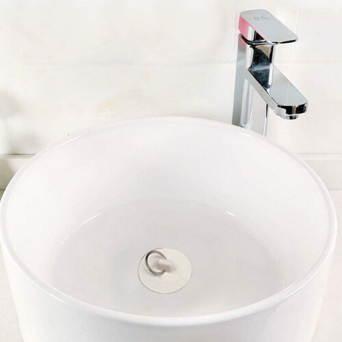 White Rubber Bathtub Plug Wash Basin Bathtub Plug Drain Pipe Plug Plug Water Plug 2