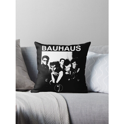 Capas de almofada AIVO Bauhaus80s Goth para sofá, dupla face.
