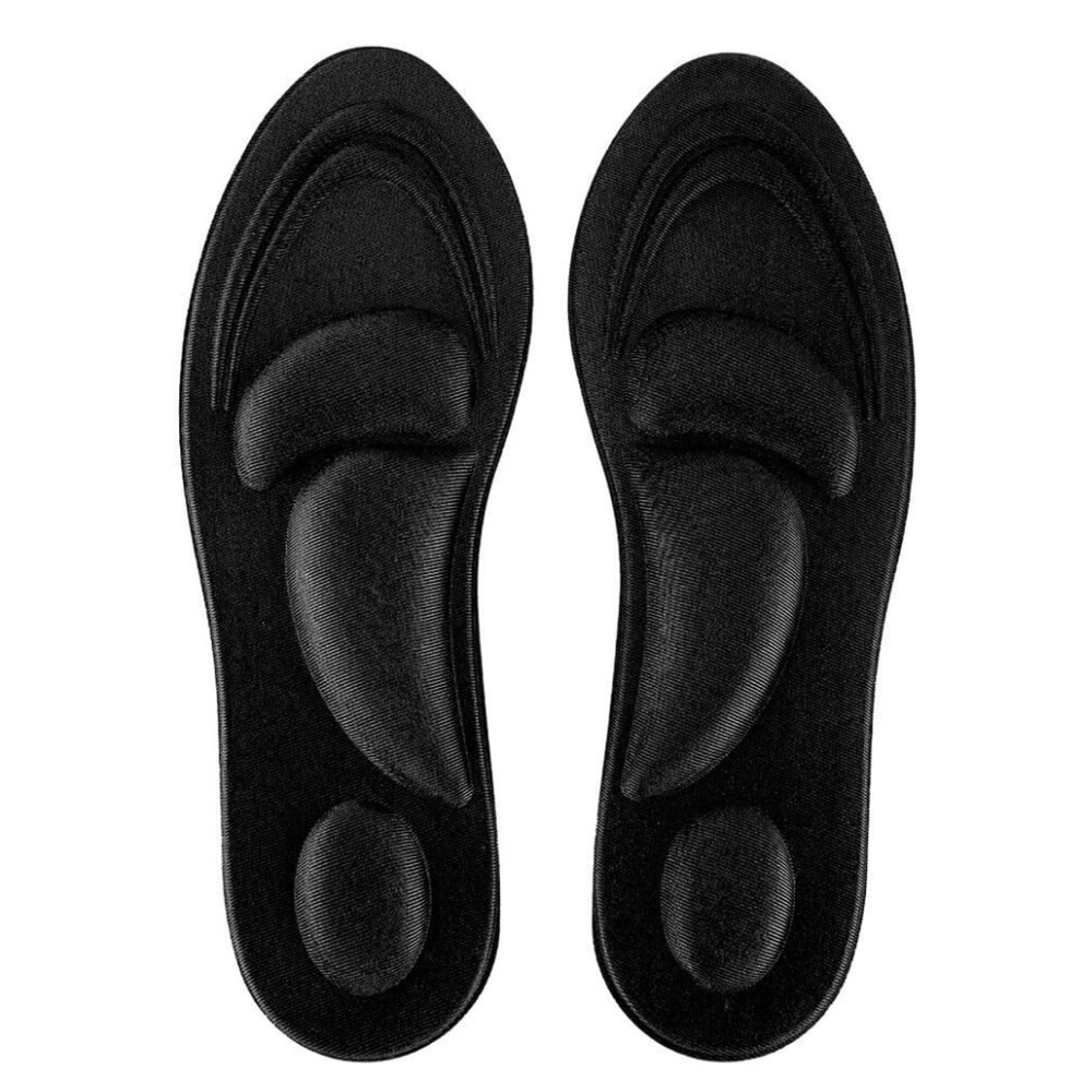 Massage Insoles Flat Feet Arch Support Memory Foam Men Insole Shoe Pad Moisture Wicking Anti-odor