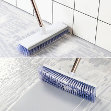 Naxoaeo Clearance Deck Brush, Floor Brush, Long Handle Pool Brush with Stiff Bristles for Patio, Garage, Concrete, Wood, Stone, Road, Fishing-boat