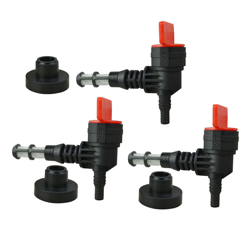 3Pack Fuel Shut Off Valve Service Grommet Bushing For Plastic Gas Tank Generator 9083649934715