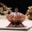 Brûleur d'encens Lotus, objet décoratif en alliage, trompette dorée 3