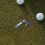 Golf Ball Holders Accessories Golfing Practice Letter Nails Close-fitting 2 Pcs 3