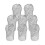 8-pack Gutter water diverters, Gutter protectors to prevent clogging 1