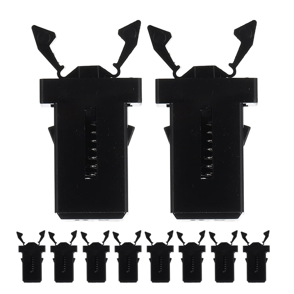 24Pcs Universal Push Button Latch For Trash Can Replacement Clips Trash Can Lid Lock Easy To Install Press Buttons Trash Can Supplies 9083649936658