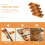 4 Pcs Chopsticks Pillow Rest Spoon Cradle Wood Phoebe 6