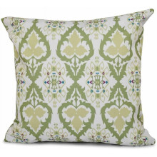 Simply Daisy 16" x 16" Bombay Geometric Print Pillow, Green