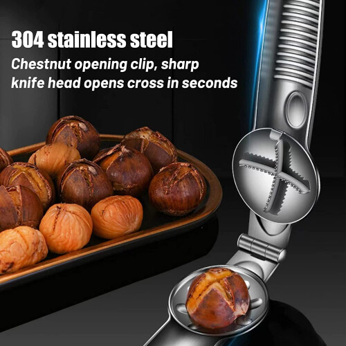 Nutcracker Chestnut Clip Nut Cracker Sheller Walnut Chestnut Opener Protable Nutcracker Chestnut Clip 1