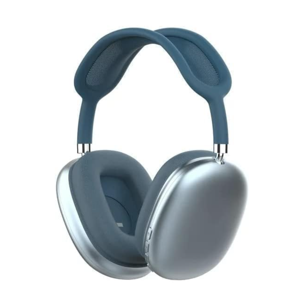 P9 Pro Max Wireless Tooth 5.1 Over-Ear Headphones With Noise Isolation And Hi-Fi Sound Blue 9053599386704