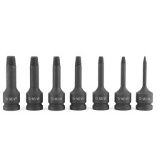 7PCS Damaged Bolt Extractor Set 1/2in 12.5mm Square Head