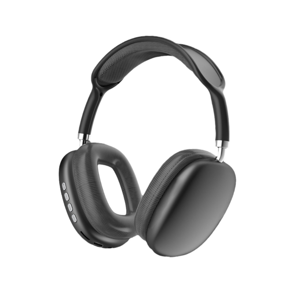 P9 Pro Max Wireless Bluetooth 5.1 Over-Ear Headphones With Mic, Noise Cancelling, Hi-Fi Sound 9174973954071