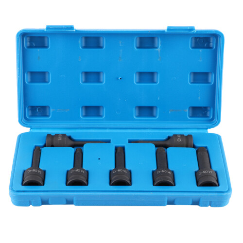 7PCS Damaged Bolt Extractor Set 1/2in 12.5mm Square Head 1