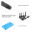 7PCS Damaged Bolt Extractor Set 1/2in 12.5mm Square Head 9