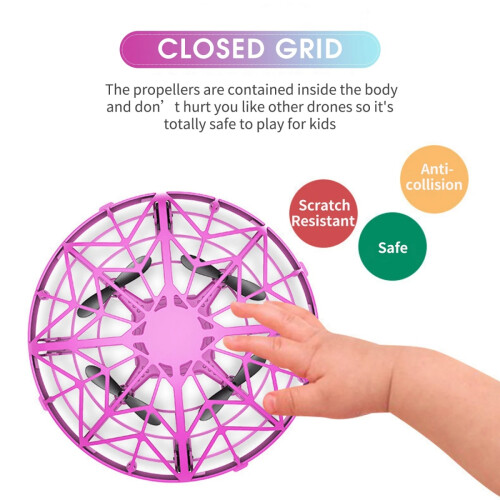 Mini Drone with Gesture Control and 360 Degree Obstacle Avoidance for Kids Indoor Flying Fun 1
