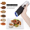 Electric Pepper Grinder with Gravity Sensor, Adjustable Coarseness and LED Light – One-Hand Use 3