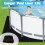 Above Ground Pool Liner Pad with AntiSkid Surface, 13.12ft Pool Ground Cloth Protector, Square 5