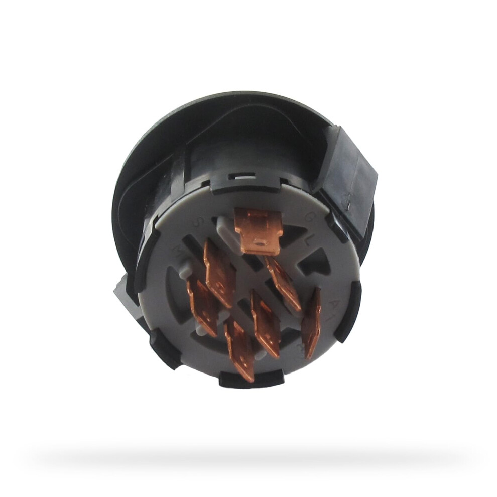 Ignition Switch For Lawn Tractor 4 Position 7 Terminal Replacement For Husqvarna John Deere Mtd 9113335017535