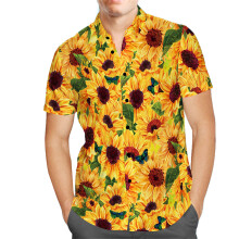 Casual Loose Fit Shirt for Men, Casual Loose Fit Soft Comfortable Fabric Colorful Print, Hawaiian & Paisley & Baroque & Funny Cartoon Style Shirts