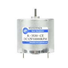 3530micro κινητήρας DC με γρανάζια υψηλής ταχύτητας 12v24v6000/10000rpm μικρός κινητήρας με