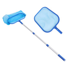 Fountain Leaf Skimmer Shallow Water Pond Cleaner Pool Net Swimming Supplies Cleaning Plastic