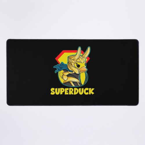 Een NIEUWE Superduck bureaumat