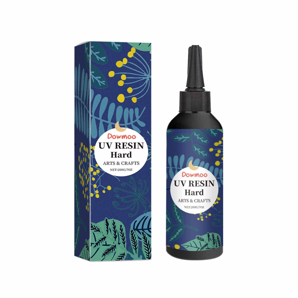 Yifudd Resin Glue High Transparent Quick Drying Glue Odorless Crystal Glue 200Ml 9395123867908