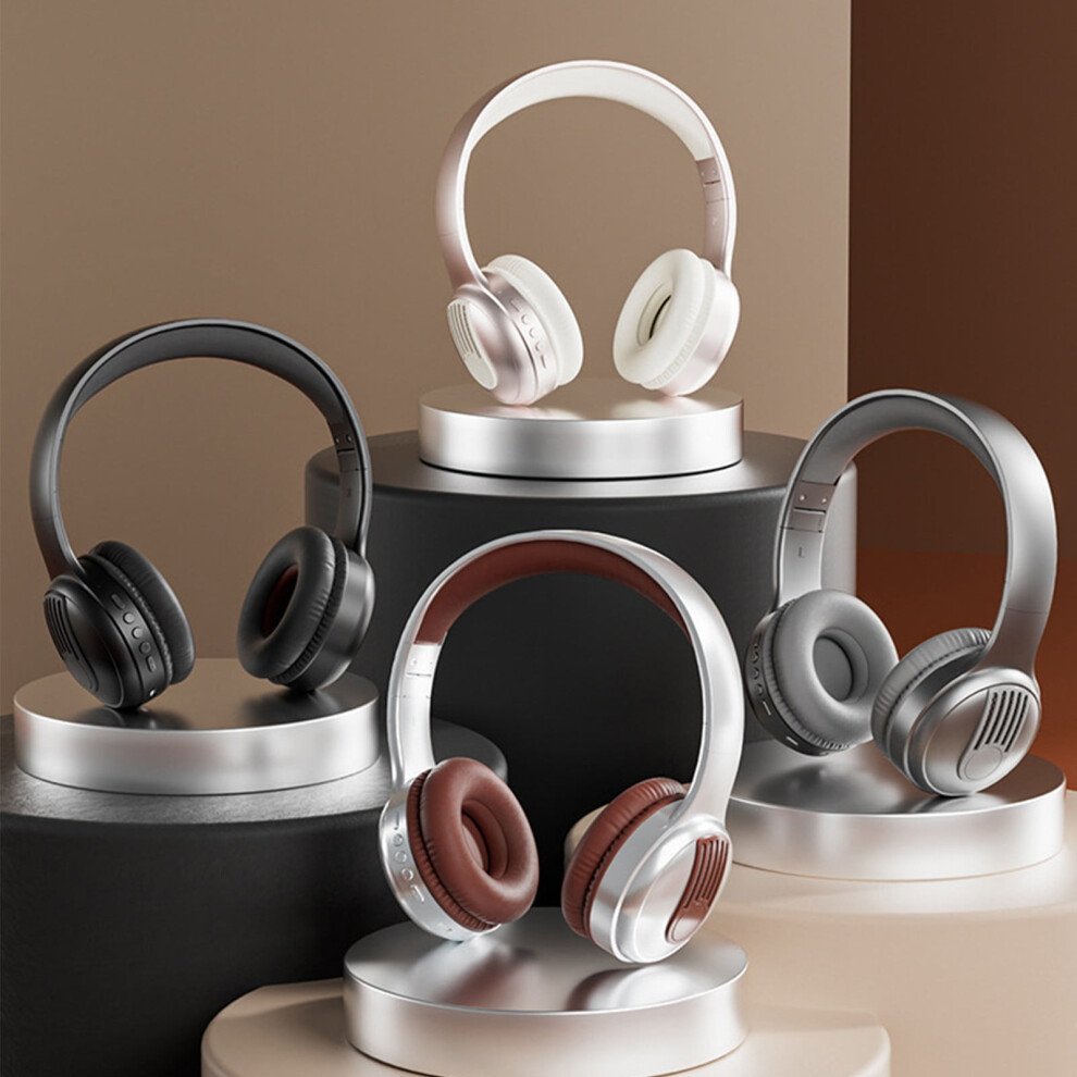Wireless Bluetooth Headphones Over Ear With Rgb And Mic 8 Hours Of Use Foldable Headset Light 9395123868196