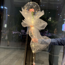 DIY dárky na Valentýna LED světelná kytice růží Domácí potřeby