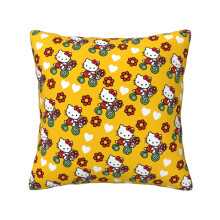 Funda de almohada cuadrada universal con estampado de Hello Kitty para las cuatro estaciones, ideal para sofá, cama, dormitorio y sala de estar
