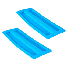Joyfeel2Pcs silikonileivänpaahtimen suojukset leipäkoneen suojus pestävä kansi keittiökoneen suojukset 2Slice-leivänpaahtimen pölylle helppo